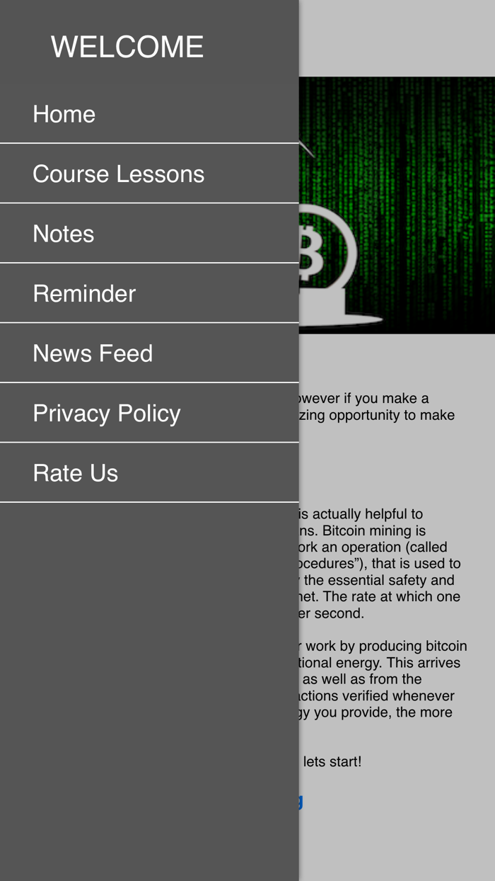 Bitcoin  Crypto Mining Course