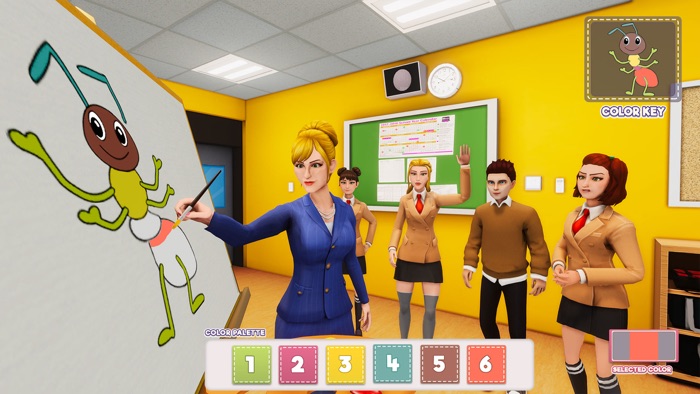 High School Girl Life Sim Game