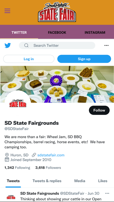 How to cancel & delete South Dakota State Fair from iphone & ipad 4