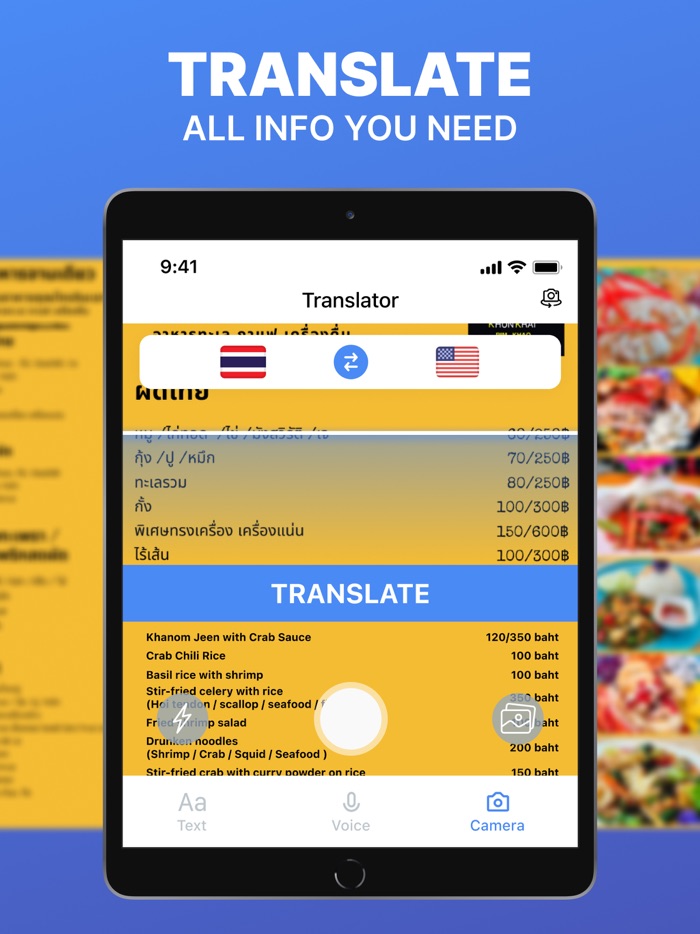 Photo and Voice Translator