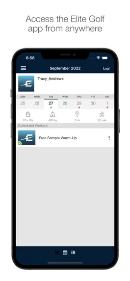 Game screenshot Elite Golf Performance mod apk