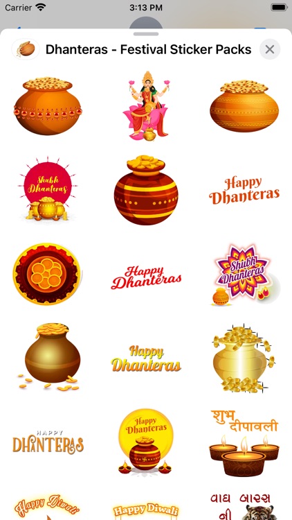 Dhanteras - Festival Stickers screenshot-3