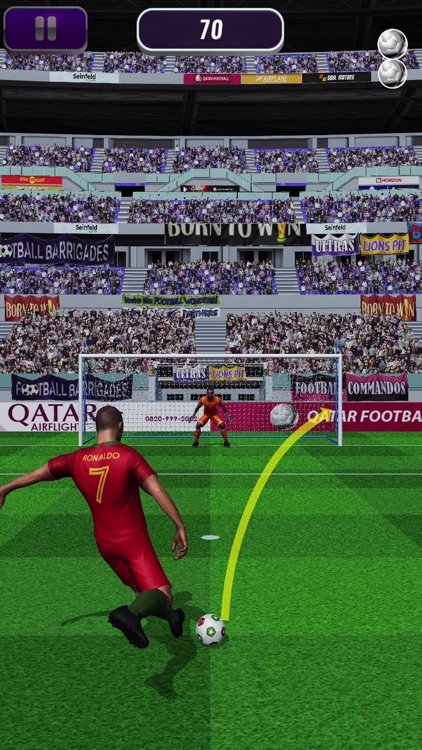 Penalty Flick World Football screenshot-3