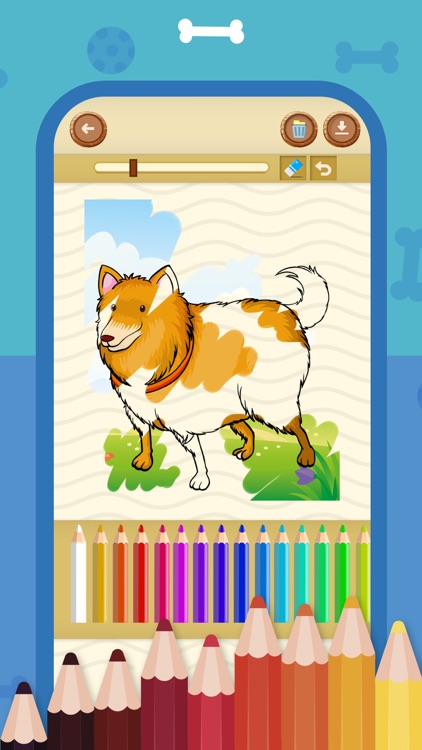 Dogs Coloring Book Collection screenshot-3