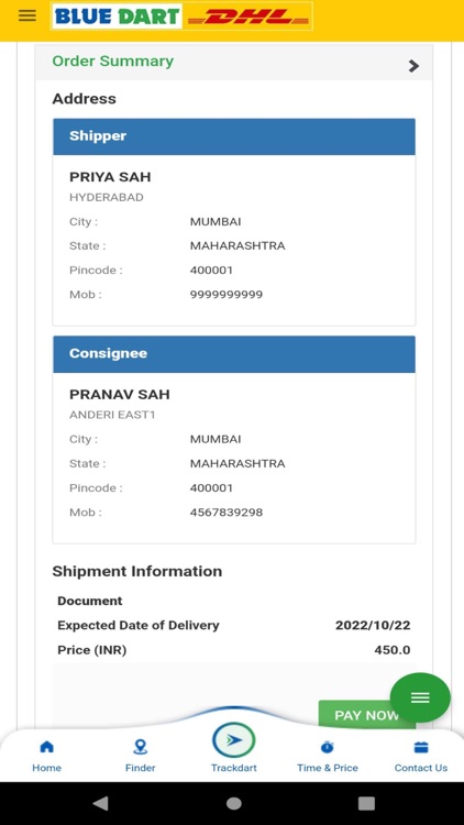 My Blue Dart App screenshot-4