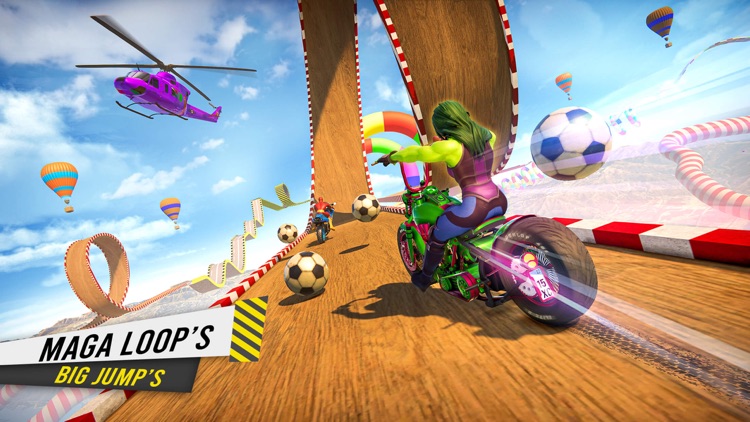 Crazy Bike Stunt Racing Games screenshot-4