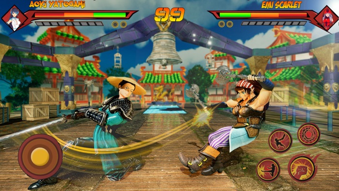 Anime Fighting Battle Games 3D