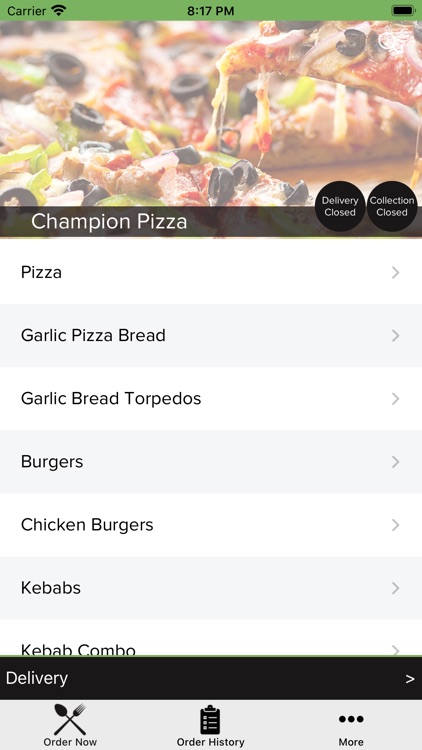 Champion Pizza-Ensbury Park