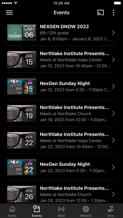 Northlake Church screenshot 2