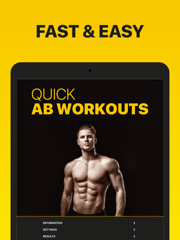 Quick Abs Workout screenshot