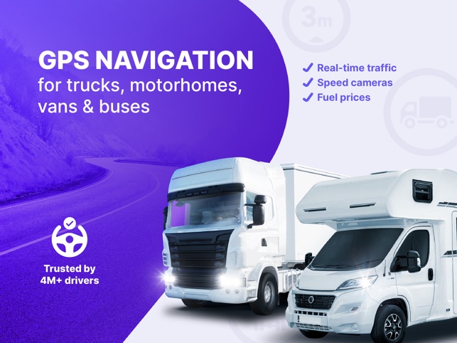 presse billede indre Sygic GPS Truck & Caravan i App Store