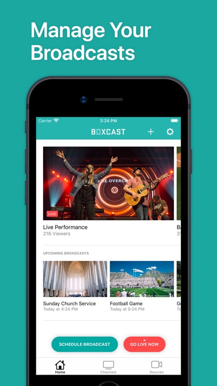 Broadcaster from BoxCast