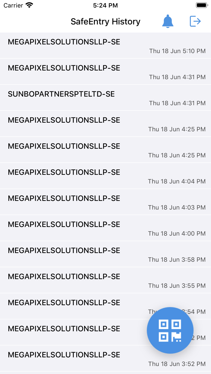 Megapixel SafeEntry Prevent