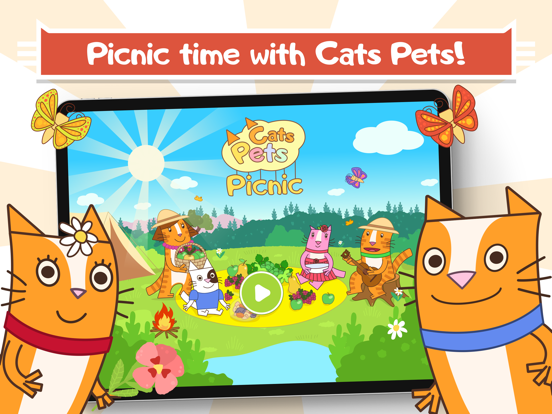 Cats Pets: Super Picnic Games screenshot 2