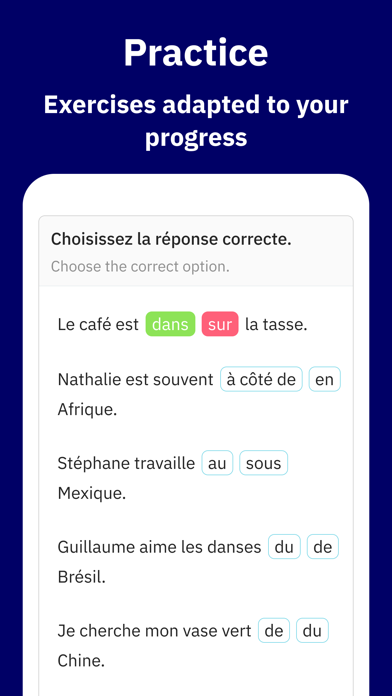 Wlingua - Learn French screenshot 2