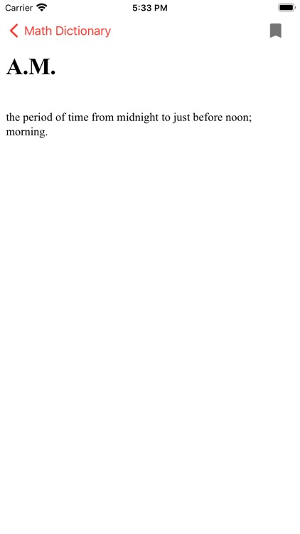 Math Dictionary Offline