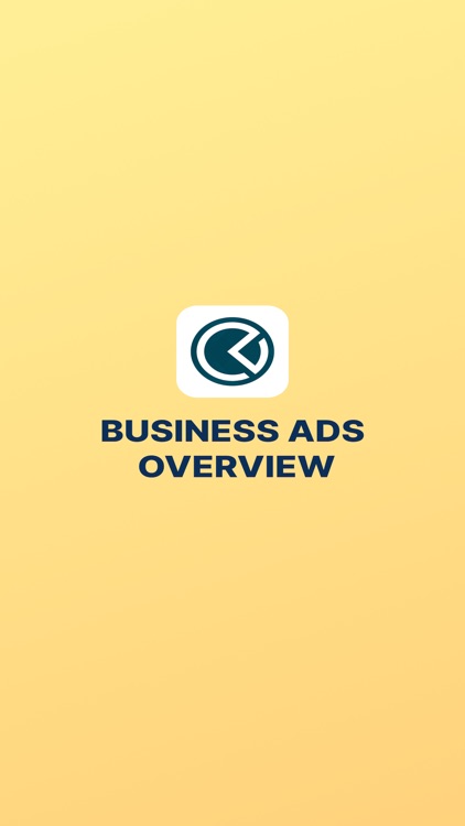 Business Ads Overview