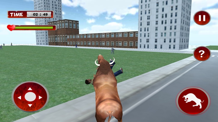 Zoo Bull Attack: Happy Animal screenshot-5
