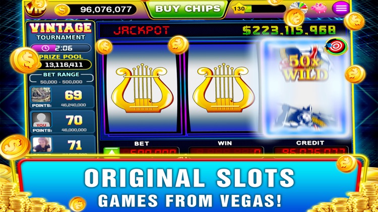 Vintage Slots - Old Las Vegas! screenshot-3
