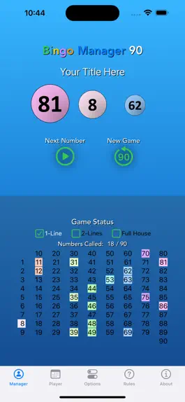 Game screenshot Bingo Manager 90 mod apk