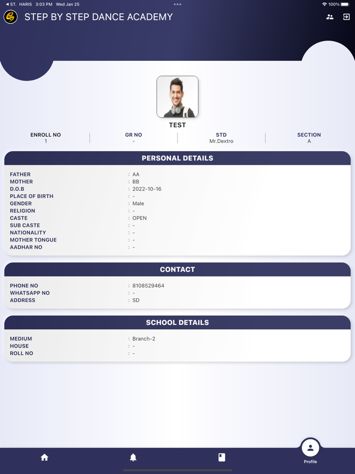 STEP BY STEP DANCE ACADEMY