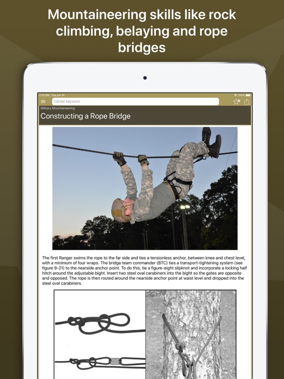 Army Ranger Handbook Ipad images