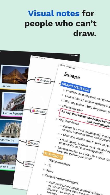 Escape - Mind mapping