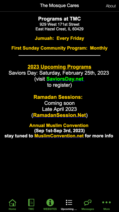 The Mosque Cares:WDM Ministry screenshot 4