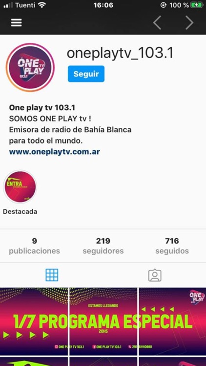 ONE PLAY BAHIA BLANCA