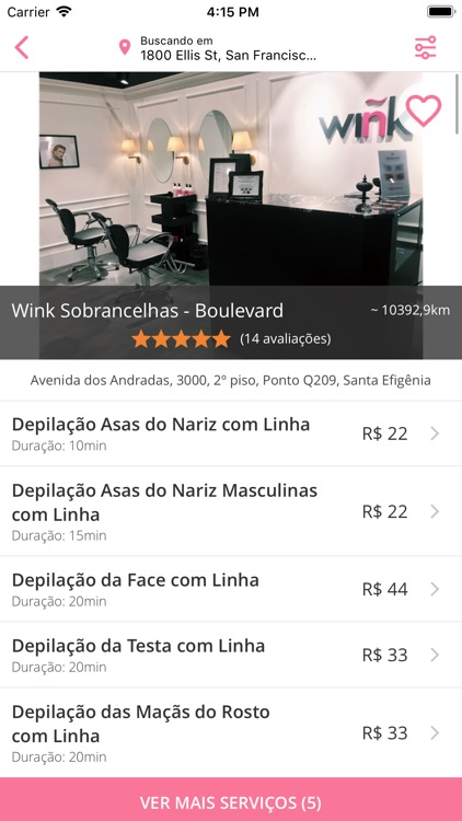 Wink Sobrancelhas