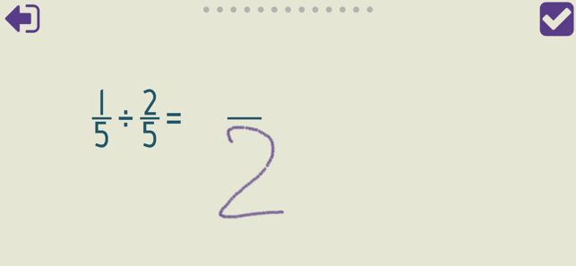 Dividing Fractions Trainer(圖3)-速報App