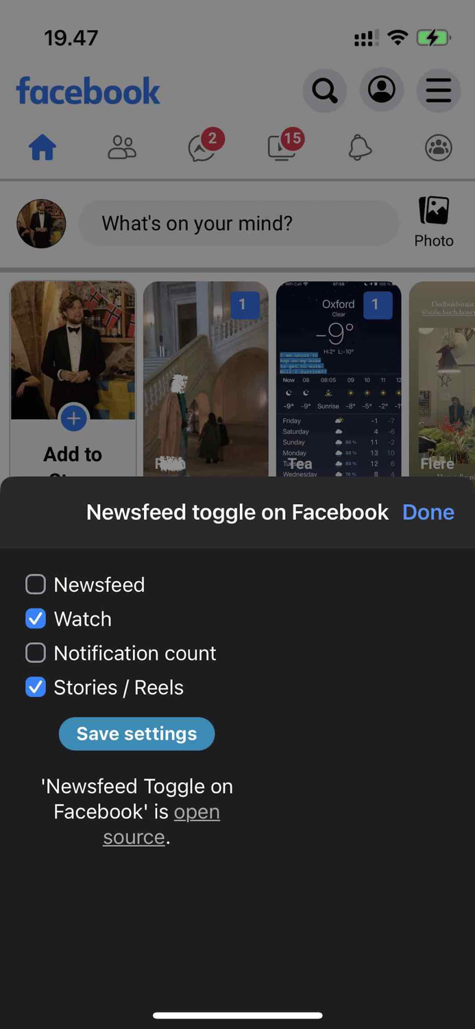 No Distractions for Facebook