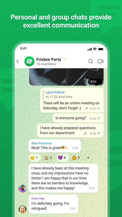 Frisbee Messenger screenshot 3