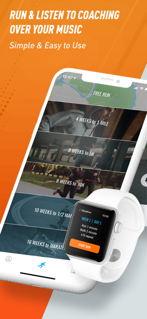 apple watch running coach