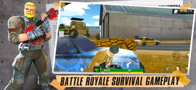 Fort Shooting Battle Royale 3D