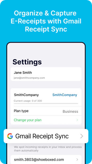 Shoeboxed Receipt Scanner App