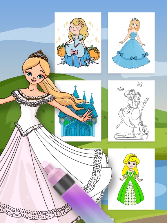 58 Collection Beautiful Cinderella Coloring Pages Best