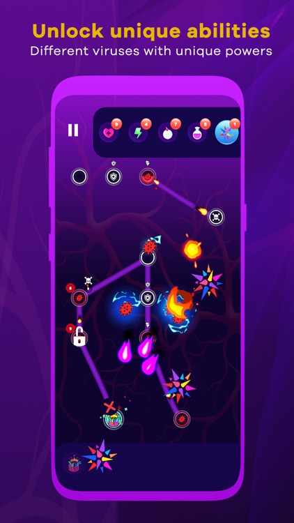 Virus Defeat - A Strategy Game screenshot-3