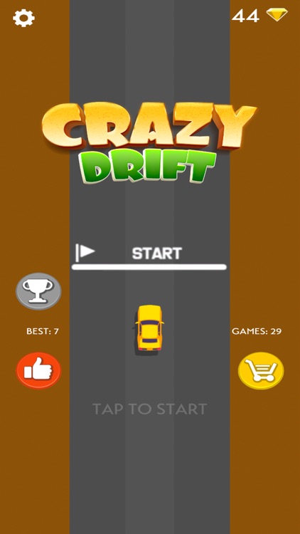 Crazy Drift 2D