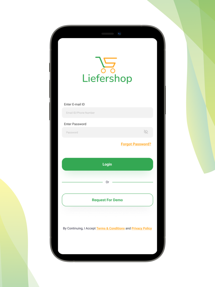 Liefershop Unternehmer