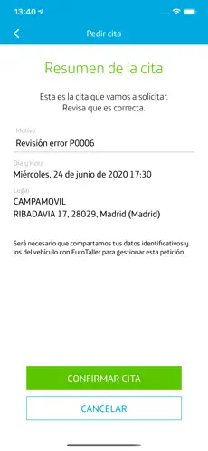 Screenshot 5 Movistar Car iphone