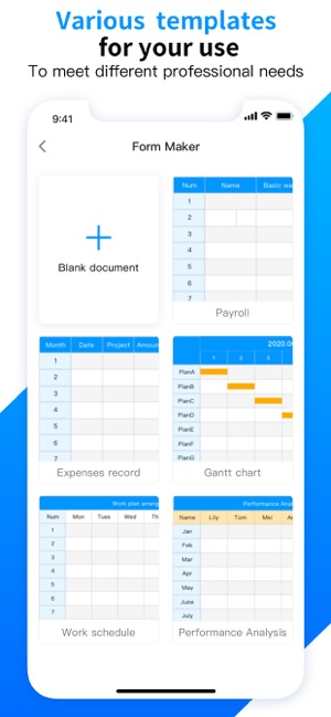 Form Master-Spreadsheet Maker(圖2)-速報App