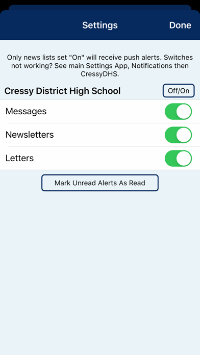 Cressy District High School. screenshot 3
