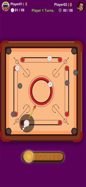 Carrom Game Board