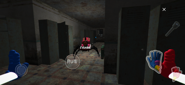 Choo Choo Horror Spider train