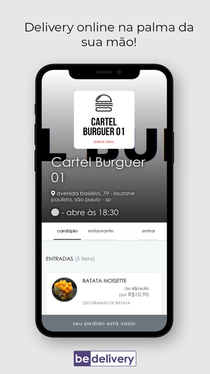 Cartel Burguer