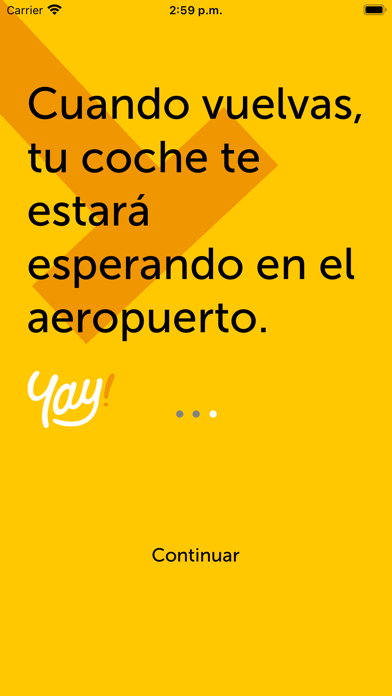 Yay! Tú vuela que ya aparco yo