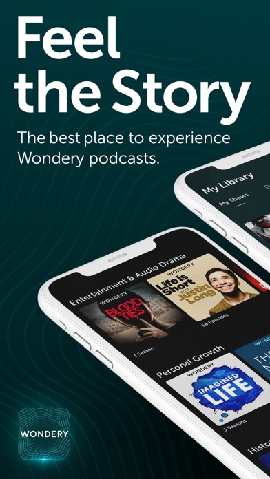 Wondery - Premium Podcast Appのおすすめ画像1