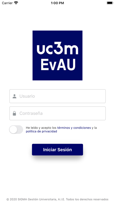 How to cancel & delete UC3M EvAU from iphone & ipad 1