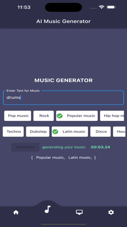 AI Music - Melody generator screenshot-3